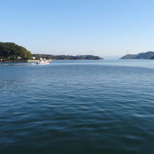 三角駅前の海（三角港）