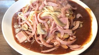 あんかけスパのメニューが豊富です