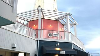 ヨットハーバービューのカフェ