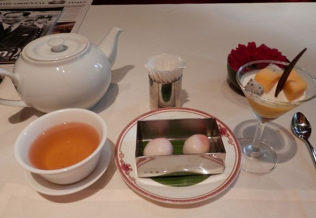 ザ チャイナ ハウス･マンダリン オリエンタル ホテルの中華レストランのランチの飲茶ブッフェ