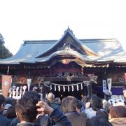 歴史の古い神社で社殿は徳川家康が寄進したものです！