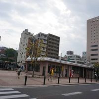 左は駅、右が東横ＩＮＮ