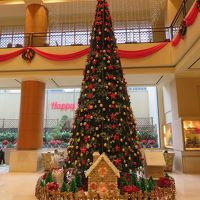 ロビーの大きなツリ―