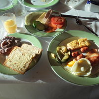 バイキングの朝食です。