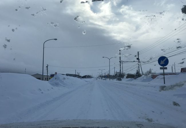 吹雪の時は怖いです