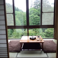 思いのほか快適で景観の良い新館