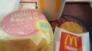 関空で朝マック