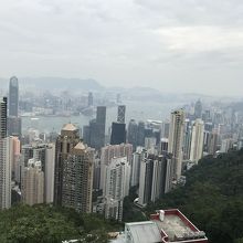 ヴィクトリアピークからの眺め