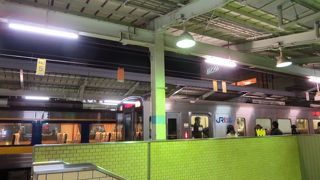 夕方は混んでいました