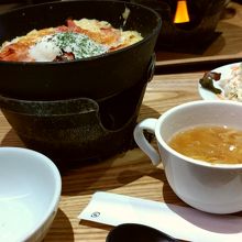 カルボナーラドリアセット