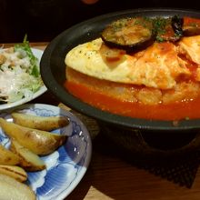 オムライスドリアセット