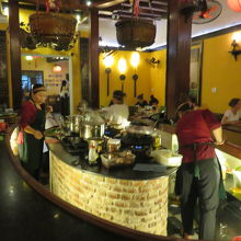 オープンキッチン