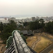 宍道湖まで見渡せます