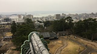 街に馴染んだ城