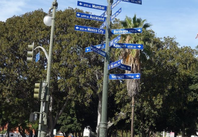 ロサンゼルス姉妹都市標識