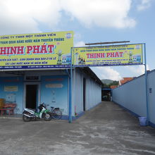 工場の建物です