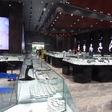 真珠販売コーナー