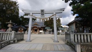 静かな境内でした