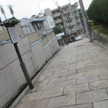 現在は普通の住宅地です