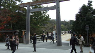 日本を代表する神域ですが・・・