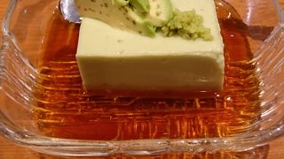 アボカド豆腐は是非食べてみて下さい！