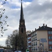 ザクセンハウゼン地区側にある教会