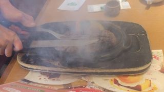 ランチにげんこつハンバーグ