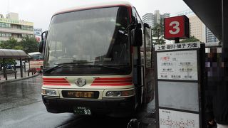 八幡平方面に運行する貴重なバス