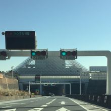 川崎方面からアクアライン入口