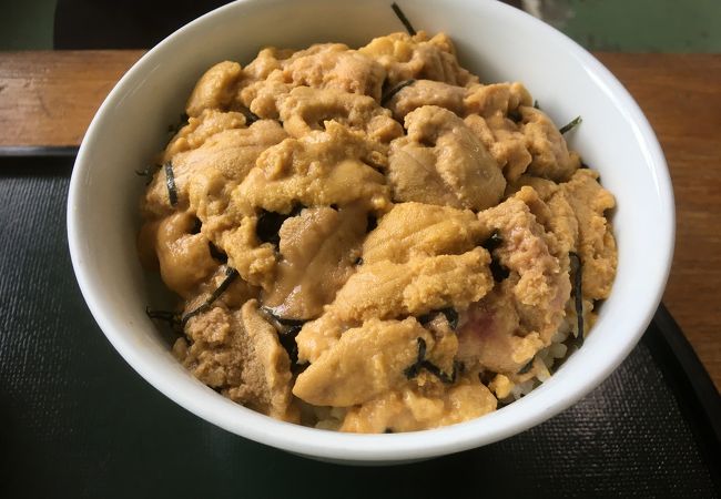 ダブルウニ丼