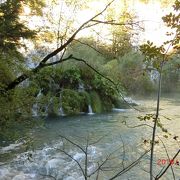 プリトヴィツェは大小の滝だらけでした