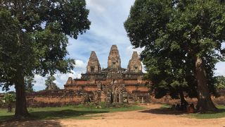 広大な貯水池のあと