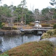 小松城三の丸跡の公園。花見時がおすすめ