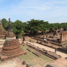 高台から見ています