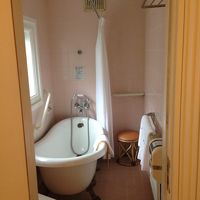 タイルもピンク！