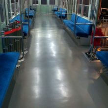 実走していた車内