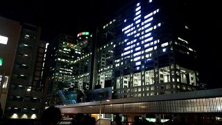 クリスマスイルミネーションのフジテレビ