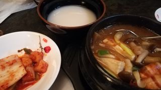 本格的な韓国料理