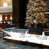 フロント階のクリスマスツリー