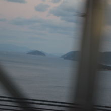 車窓からの眺め