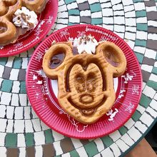 グレイトアメリカンワッフルカンパニーのワッフル