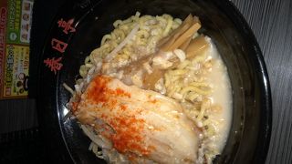 あっさり味の油そば