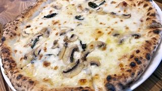 ピザがおいしい