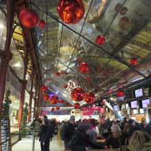 ２階の飲食コーナー