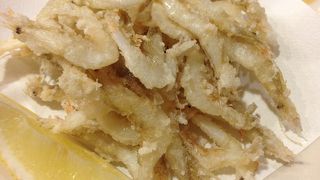 生物より白海老のフライが美味しかった