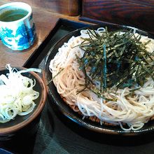 ざる(650円)です。