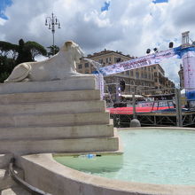 ライオンの噴水