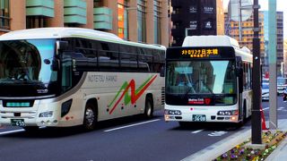 日本橋の無料バス