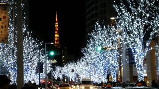 イルミネーションが美しい