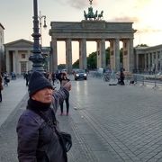 ブランデンブルク門のある広場